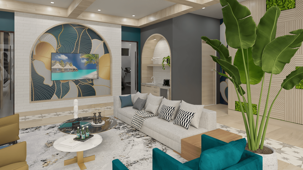 Club house at ID Oakland Park townhouses in Oakland Park FL