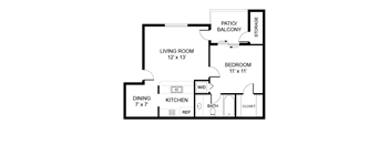 the loft apartment floor plan