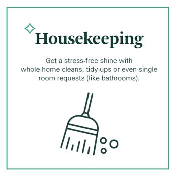 Housekeeping provided by GetSpruce.com