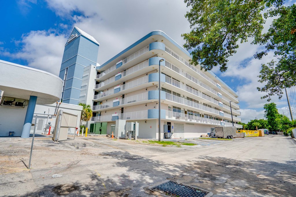 main view of the office building