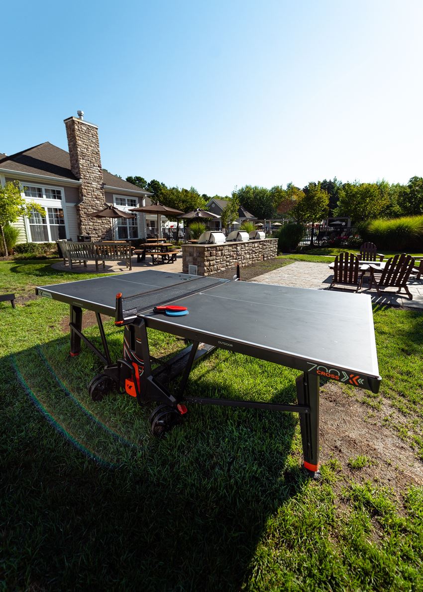 Outdoor Ping Pong Table Outdoor Ping Pong Table. The Cascades at Tinton Falls, Tinton Falls NJ 07753 - Photo Gallery