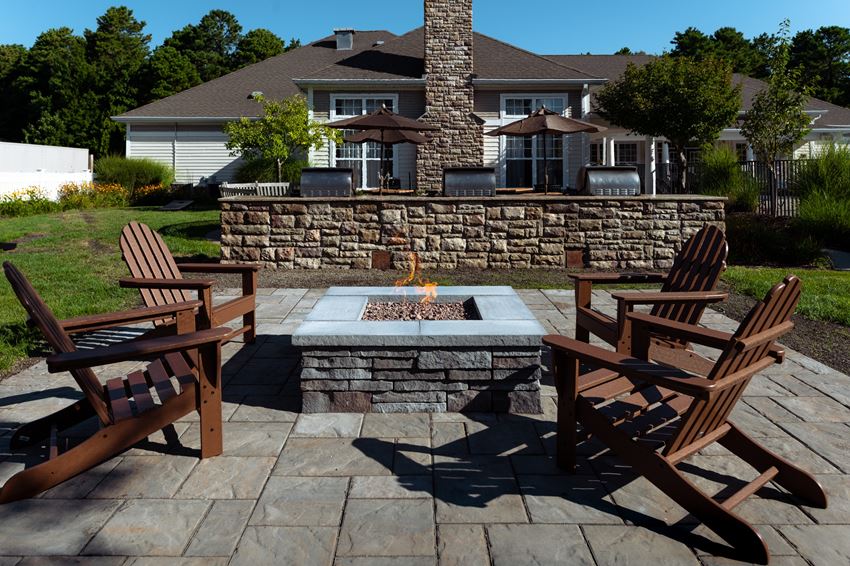 Outdoor Firepit Outdoor Firepit. The Cascades at Tinton Falls, Tinton Falls NJ 07753 - Photo Gallery