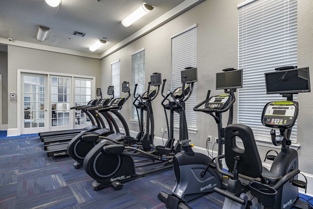 our state of the art gym is ready for residents to use