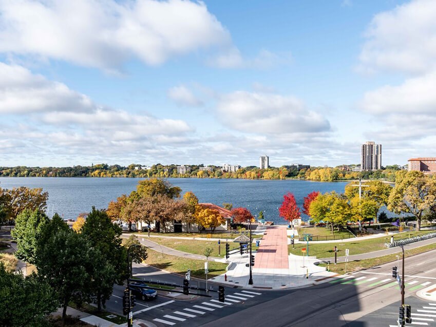 View of Lake Calhoun