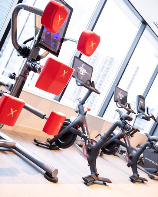 365 Nicollet Fitness Center Bikes