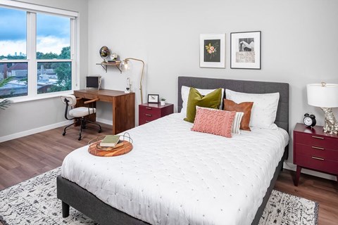 Interior Studio, 1, and 2 Bedroom Apartments at Harper