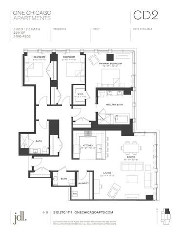 14 W. Superior St. Studio-3 Beds Apartment for Rent - Photo Gallery 69