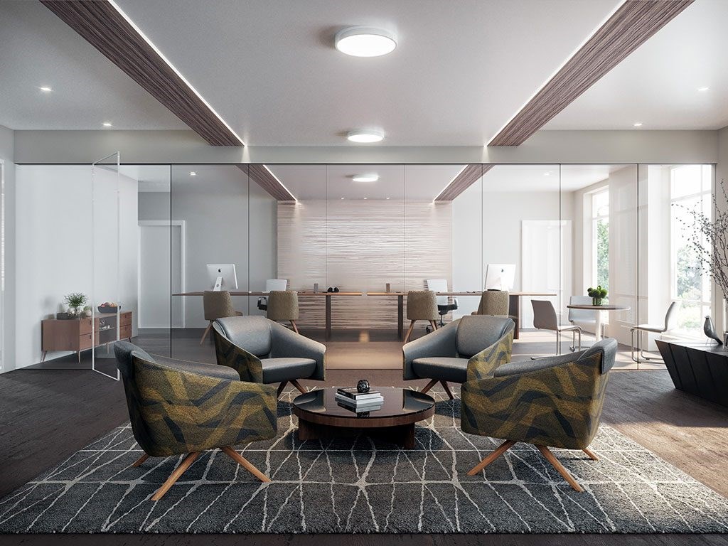 Clubhouse with soft seating