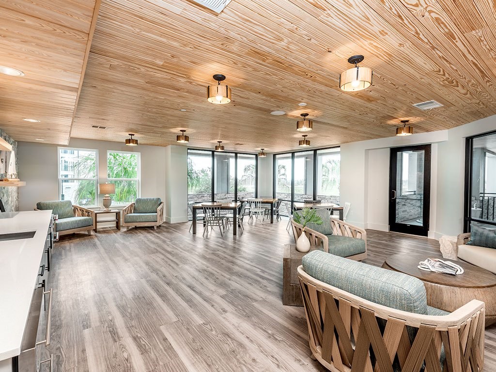 the westerly apartments orlando florida  clubhouse lounge with seating