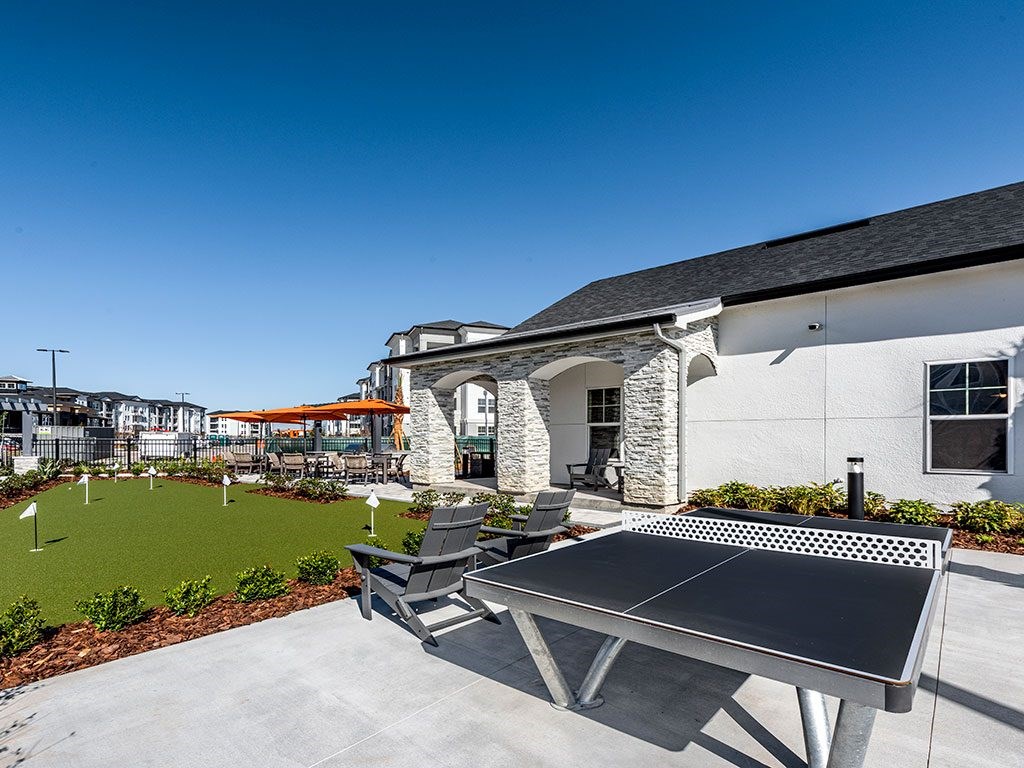 the westerly apartments orlando table tennis and bocce court