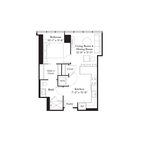 205 S. Peoria St Studio-2 Beds Apartment for Rent - Photo Gallery 45