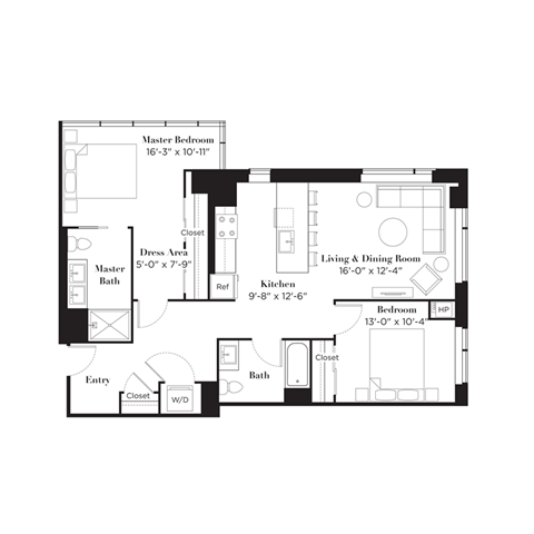 205 S. Peoria St Studio-2 Beds Apartment for Rent - Photo Gallery 59