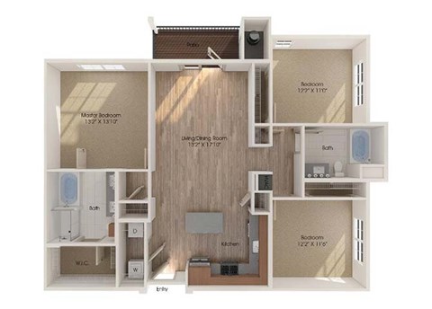 117 Dean Ave 1-3 Beds Apartment for Rent - Photo Gallery 42