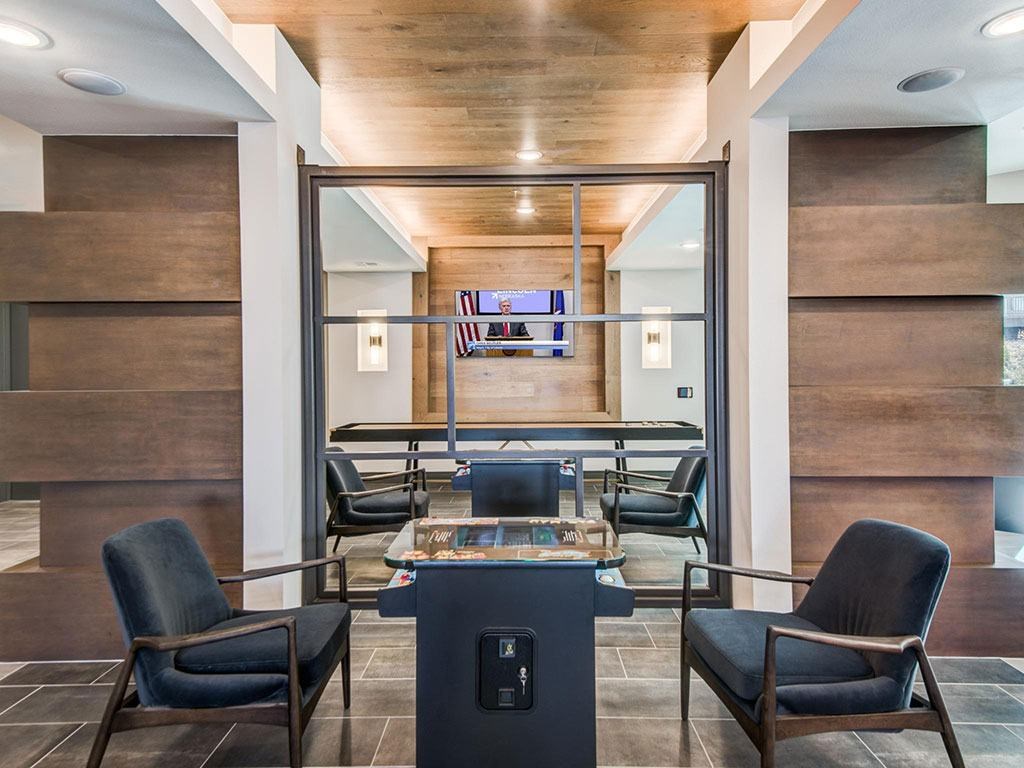Game room and lounge