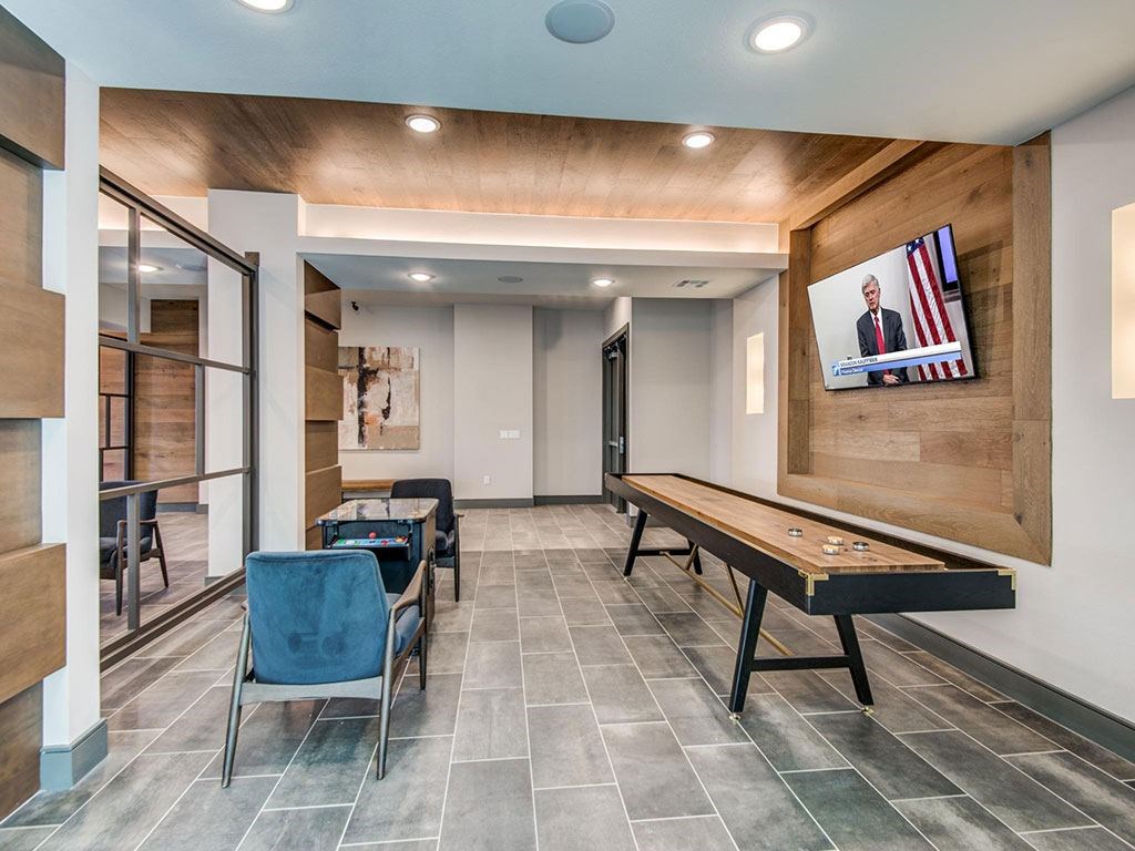 Game room and lounge