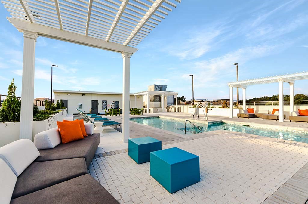 Rooftop Pool Deck