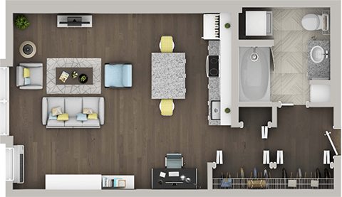 95 S 10th Street Studio-2 Beds Apartment for Rent - Photo Gallery 44