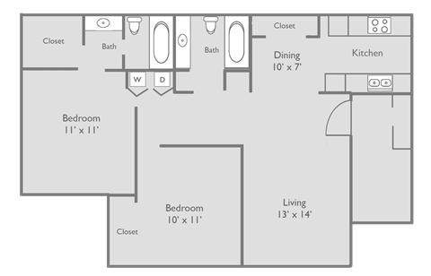 a floor plan of a house with a swimming pool