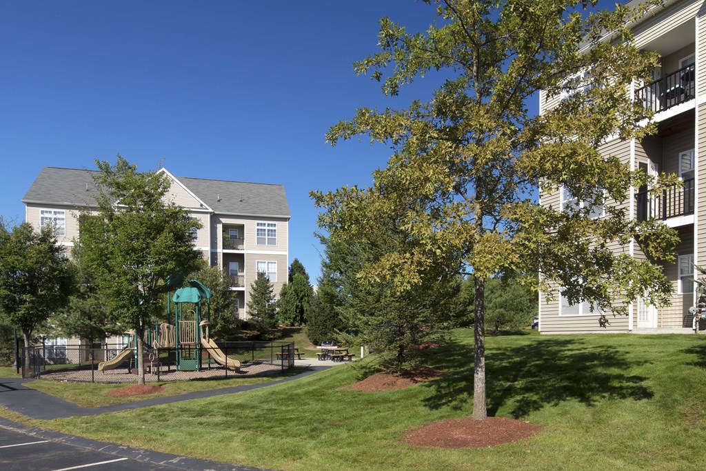 our apartments are located in a quiet neighborhood with a playground