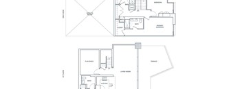 a floor plan of a house