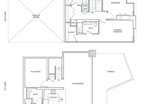 a floor plan of a house