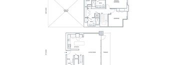 a floor plan of a house