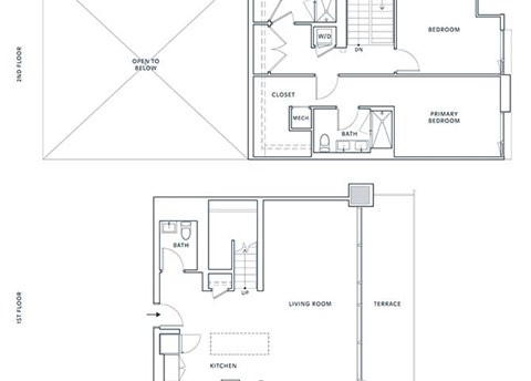 a floor plan of a house