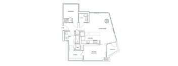 a floor plan of a home