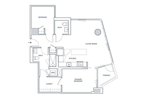 a floor plan of a home