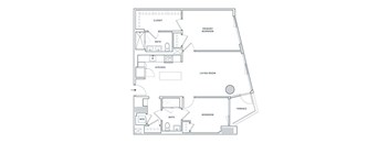 a floor plan of a home