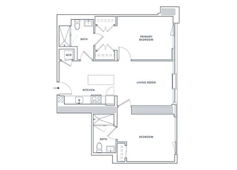 a floor plan of a house