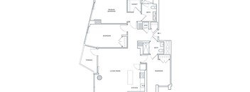 a floor plan of a house