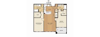 three bedroom floor plan for a 2100 sq ft home