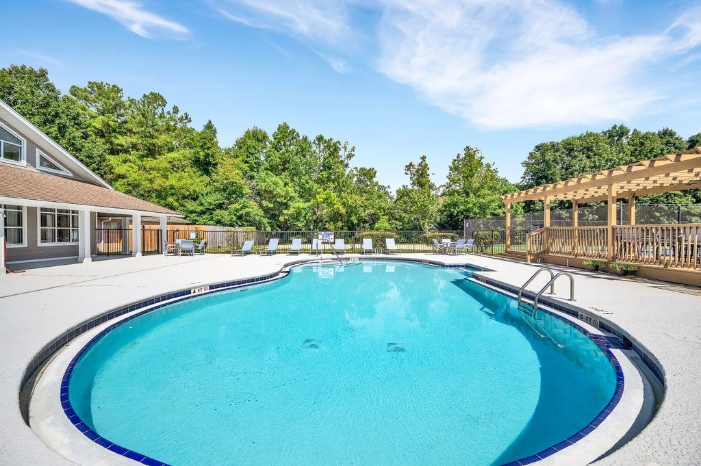 the pool at our apartments is heated and has a resort style pool