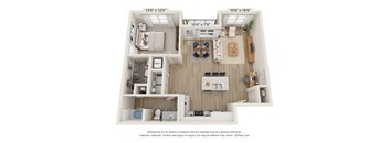 a 1 bedroom floor plan  summit