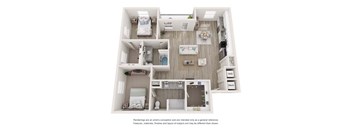 a 2 bedroom floor plan  summit