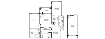 white lines on a black background with space for text