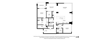 a floor plan of a house with a lot of furniture
