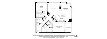 a floor plan of a house with different floors