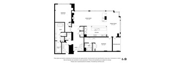 a floor plan of a house with different floors