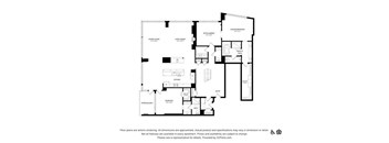 a floor plan of a house with a lot of furniture