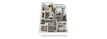 a 1 bedroom floor plan  woodland grove apartments