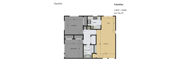 the plan of the ground floor of the building