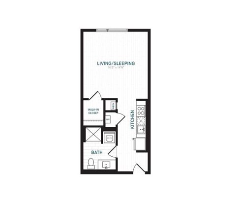 malink floor plan  1 bedroom  1190 sq ft  the residences at