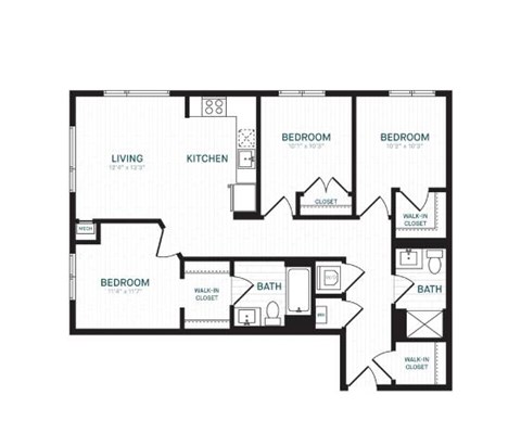 5 Washington Street Studio-3 Beds Apartment for Rent - Photo Gallery 101