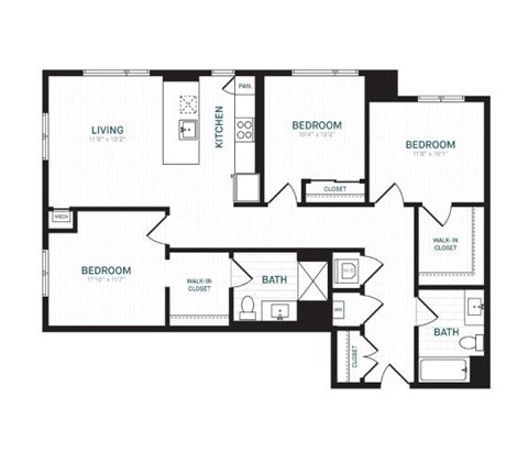 5 Washington Street Studio-3 Beds Apartment for Rent - Photo Gallery 102