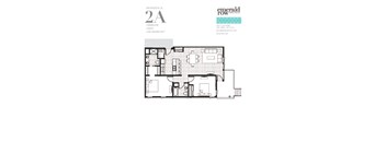 the floor plan of the condo