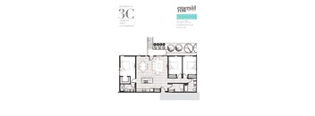 a typical floor plan of a 3c condo