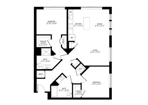 1555 VFW Parkway Studio-2 Beds Apartment for Rent - Photo Gallery 101