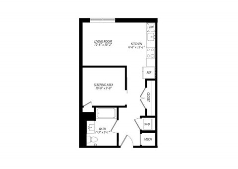 1555 VFW Parkway Studio-2 Beds Apartment for Rent - Photo Gallery 110